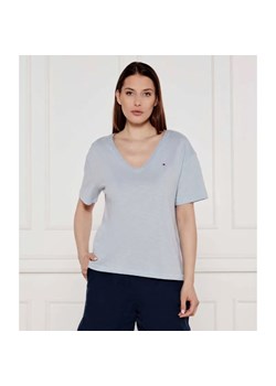 Tommy Hilfiger T-shirt | Regular Fit ze sklepu Gomez Fashion Store w kategorii Bluzki damskie - zdjęcie 184340550