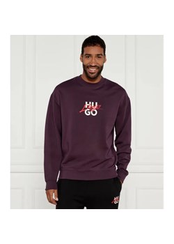 HUGO Bluza Dlogonty | Relaxed fit ze sklepu Gomez Fashion Store w kategorii Bluzy męskie - zdjęcie 184340572