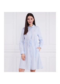 Tommy Hilfiger Sukienka ITHAKA KNEE SHIRT-DRESS LS ze sklepu Gomez Fashion Store w kategorii Sukienki - zdjęcie 184340652