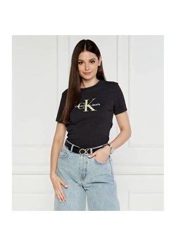 Calvin Klein Jeans T-shirt | Regular Fit ze sklepu Gomez Fashion Store w kategorii Bluzki damskie - zdjęcie 184340670