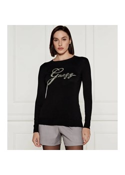 GUESS Sweter OLIVE | Slim Fit ze sklepu Gomez Fashion Store w kategorii Swetry damskie - zdjęcie 184340714