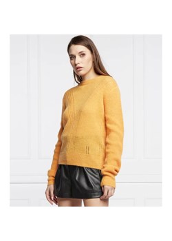 Patrizia Pepe Wełniany sweter | Regular Fit ze sklepu Gomez Fashion Store w kategorii Swetry damskie - zdjęcie 184340723