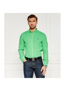 POLO RALPH LAUREN Lniana koszula | Slim Fit ze sklepu Gomez Fashion Store w kategorii Koszule męskie - zdjęcie 184340781