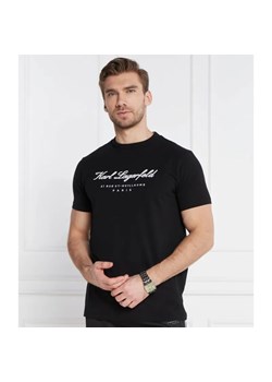 Karl Lagerfeld T-shirt | Regular Fit ze sklepu Gomez Fashion Store w kategorii T-shirty męskie - zdjęcie 184341004