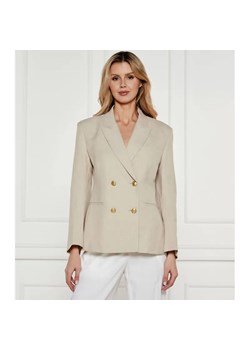 Tommy Hilfiger Marynarka | Slim Fit | z dodatkiem lnu ze sklepu Gomez Fashion Store w kategorii Marynarki damskie - zdjęcie 184341174