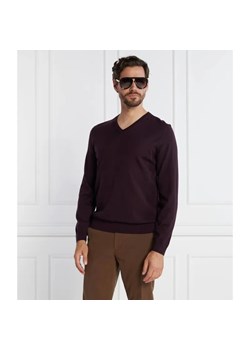 BOSS BLACK Wełniany sweter Melba-P | Slim Fit ze sklepu Gomez Fashion Store w kategorii Swetry męskie - zdjęcie 184341233