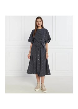 Tommy Hilfiger Sukienka z paskiem AMD VIS CREPE SS ze sklepu Gomez Fashion Store w kategorii Sukienki - zdjęcie 184341304