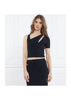 Patrizia Pepe Bluzka MAGLIA | Slim Fit ze sklepu Gomez Fashion Store w kategorii Bluzki damskie - zdjęcie 184341411