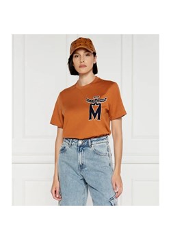 MCM T-shirt | Regular Fit ze sklepu Gomez Fashion Store w kategorii Bluzki damskie - zdjęcie 184341532