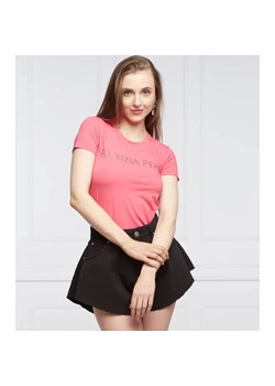 Patrizia Pepe T-shirt MAGLIAT | Regular Fit ze sklepu Gomez Fashion Store w kategorii Bluzki damskie - zdjęcie 184341771