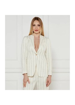 BOSS BLACK Lniana marynarka Jia6 | Slim Fit ze sklepu Gomez Fashion Store w kategorii Marynarki damskie - zdjęcie 184341824