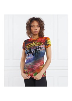 Philipp Plein T-shirt Sexy Pure Hawaii | Regular Fit ze sklepu Gomez Fashion Store w kategorii Bluzki damskie - zdjęcie 184341884