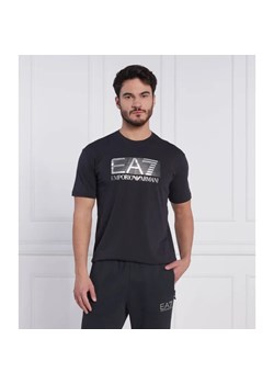 EA7 T-shirt | Regular Fit ze sklepu Gomez Fashion Store w kategorii T-shirty męskie - zdjęcie 184341942