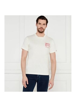 Replay T-shirt SLUB | Regular Fit ze sklepu Gomez Fashion Store w kategorii T-shirty męskie - zdjęcie 184342202