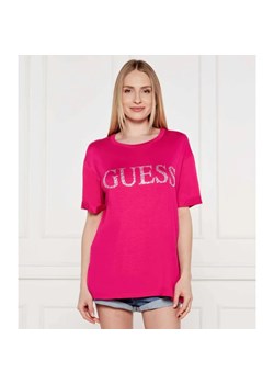 Guess T-shirt | Regular Fit ze sklepu Gomez Fashion Store w kategorii Odzież plażowa - zdjęcie 184342450