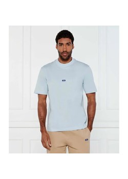 Hugo Blue T-shirt Nieros | Regular Fit ze sklepu Gomez Fashion Store w kategorii T-shirty męskie - zdjęcie 184342543