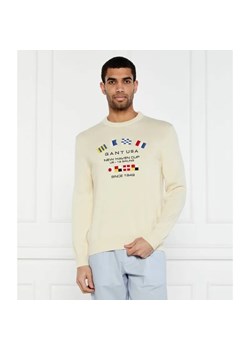 Gant Sweter NAUTICAL FLAGS | Regular Fit ze sklepu Gomez Fashion Store w kategorii Swetry męskie - zdjęcie 184342610