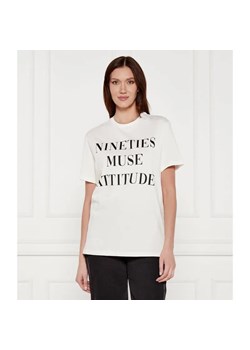 Elisabetta Franchi T-shirt | Regular Fit ze sklepu Gomez Fashion Store w kategorii Bluzki damskie - zdjęcie 184342671