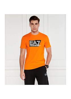 EA7 T-shirt | Regular Fit ze sklepu Gomez Fashion Store w kategorii T-shirty męskie - zdjęcie 184342971