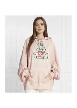 GUESS Bluza xbrandalised leon washed bunny | Oversize fit ze sklepu Gomez Fashion Store w kategorii Bluzy damskie - zdjęcie 184343024