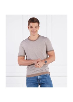 Joop! T-shirt Madrin | Regular Fit | z dodatkiem lnu ze sklepu Gomez Fashion Store w kategorii T-shirty męskie - zdjęcie 184343070