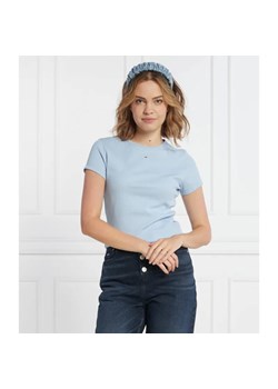 Tommy Jeans T-shirt ESSENTIAL | Slim Fit ze sklepu Gomez Fashion Store w kategorii Bluzki damskie - zdjęcie 184343090