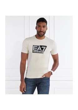 EA7 T-shirt | Regular Fit ze sklepu Gomez Fashion Store w kategorii T-shirty męskie - zdjęcie 184343130