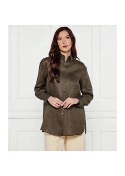 Max Mara Leisure Lniana koszula NOEL | Loose fit ze sklepu Gomez Fashion Store w kategorii Koszule damskie - zdjęcie 184343202