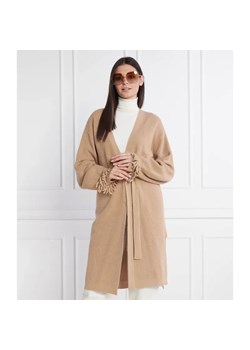 TWINSET Kardigan | Relaxed fit | z dodatkiem wełny i kaszmiru ze sklepu Gomez Fashion Store w kategorii Swetry damskie - zdjęcie 184343434