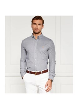 POLO RALPH LAUREN Koszula KNIT OXFORD | Regular Fit ze sklepu Gomez Fashion Store w kategorii Koszule męskie - zdjęcie 184343452