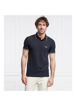 BOSS GREEN Polo Curved | Slim Fit | stretch ze sklepu Gomez Fashion Store w kategorii T-shirty męskie - zdjęcie 184343494