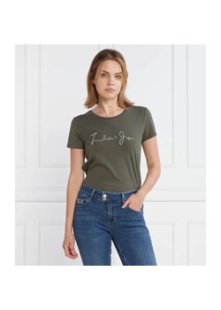 Liu Jo Sport T-shirt | Regular Fit ze sklepu Gomez Fashion Store w kategorii Bluzki damskie - zdjęcie 184343633