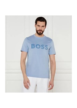 BOSS GREEN T-shirt Tape Logo | Regular Fit ze sklepu Gomez Fashion Store w kategorii T-shirty męskie - zdjęcie 184343640