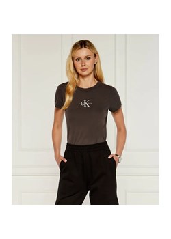 Calvin Klein Jeans T-shirt | Slim Fit ze sklepu Gomez Fashion Store w kategorii Bluzki damskie - zdjęcie 184343733