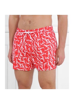 Calvin Klein Swimwear Szorty kąpielowe MEDIUM DRAWSTRING-PRINT | Regular Fit ze sklepu Gomez Fashion Store w kategorii Kąpielówki - zdjęcie 184343751