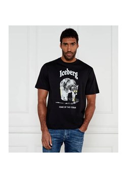 Iceberg T-shirt | Regular Fit ze sklepu Gomez Fashion Store w kategorii T-shirty męskie - zdjęcie 184343791