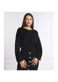 Pinko Sweter WINE | Cropped Fit ze sklepu Gomez Fashion Store w kategorii Swetry damskie - zdjęcie 184343872