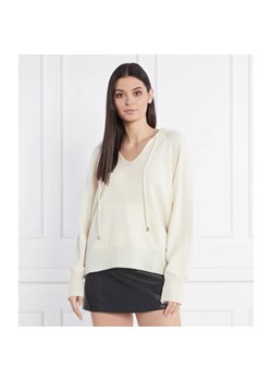 TWINSET Wełniany sweter | Regular Fit | z dodatkiem kaszmiru ze sklepu Gomez Fashion Store w kategorii Swetry damskie - zdjęcie 184343931