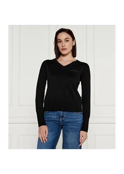 Guess Jeans Sweter | Regular Fit | z dodatkiem wełny ze sklepu Gomez Fashion Store w kategorii Swetry damskie - zdjęcie 184343990