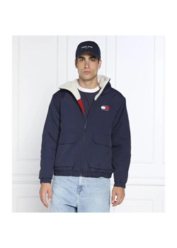 Tommy Jeans Dwustronna kurtka SHERPA | Relaxed fit ze sklepu Gomez Fashion Store w kategorii Kurtki męskie - zdjęcie 184344002