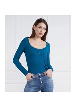 GUESS Bluzka KARLEE JEWEL | Slim Fit ze sklepu Gomez Fashion Store w kategorii Bluzki damskie - zdjęcie 184344040