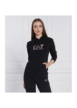 EA7 Bluza | Regular Fit ze sklepu Gomez Fashion Store w kategorii Bluzy damskie - zdjęcie 184344072