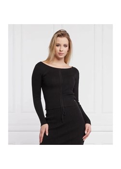 GUESS Bluzka SHERYL | Slim Fit ze sklepu Gomez Fashion Store w kategorii Bluzki damskie - zdjęcie 184344104