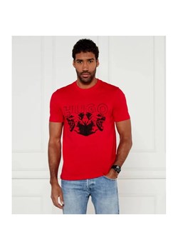 HUGO T-shirt Durro | Regular Fit ze sklepu Gomez Fashion Store w kategorii T-shirty męskie - zdjęcie 184344270