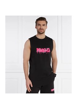 HUGO Tank top Dopical | Relaxed fit | stretch ze sklepu Gomez Fashion Store w kategorii T-shirty męskie - zdjęcie 184344353