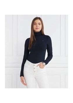 Tommy Hilfiger Golf 5X2 RIB ROLL-NK LS | Slim Fit ze sklepu Gomez Fashion Store w kategorii Swetry damskie - zdjęcie 184344414