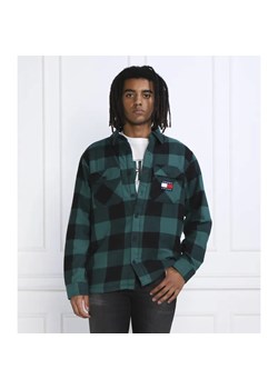 Tommy Jeans Ocieplana koszula | Oversize fit ze sklepu Gomez Fashion Store w kategorii Koszule męskie - zdjęcie 184344443
