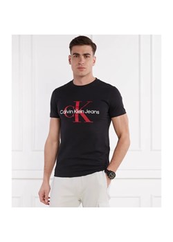 Calvin Klein Jeans T-shirt CORE MONOLOGO | Slim Fit ze sklepu Gomez Fashion Store w kategorii T-shirty męskie - zdjęcie 184344480