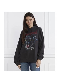 Tommy Jeans Bluza PANTHER HOODIE | Oversize fit ze sklepu Gomez Fashion Store w kategorii Bluzy damskie - zdjęcie 184344520