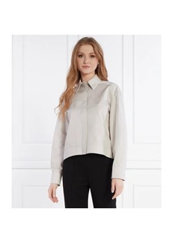 Max Mara Leisure Satynowa koszula DANDY | Regular Fit ze sklepu Gomez Fashion Store w kategorii Koszule damskie - zdjęcie 184344542